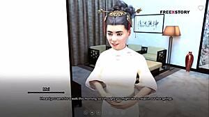 Atlas, der Vampirprinz, verwöhnt in diesem animierten Hentai-Video eine chinesische Jungfer sowohl in ihrer Vagina als auch in ihrem Anus